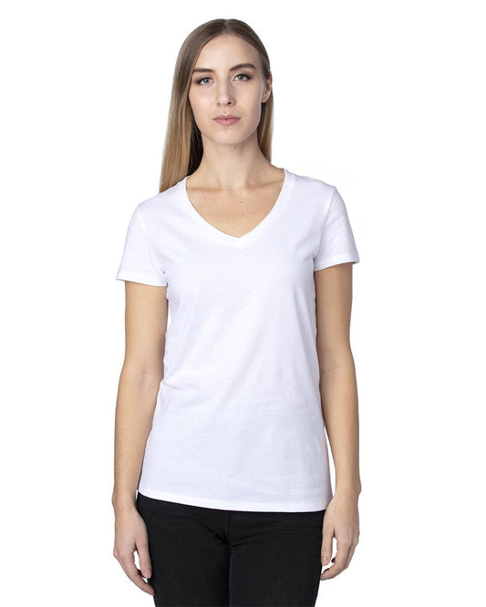 Women's Ultimate CVC V-Neck T-Shirt - 200RV