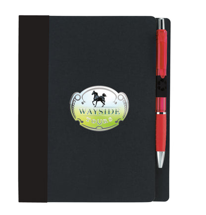 Good Value™ 5" x 7" Recycled Paper Notebook with Flags