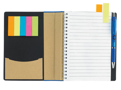 Good Value™ 5" x 7" Recycled Paper Notebook with Flags