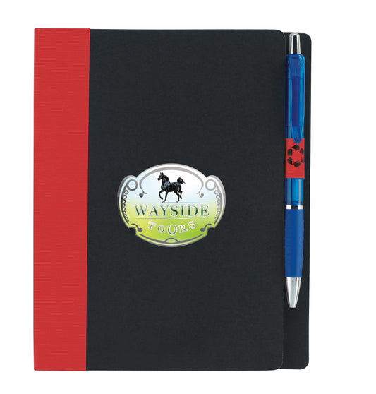Good Value™ 5" x 7" Recycled Paper Notebook with Flags