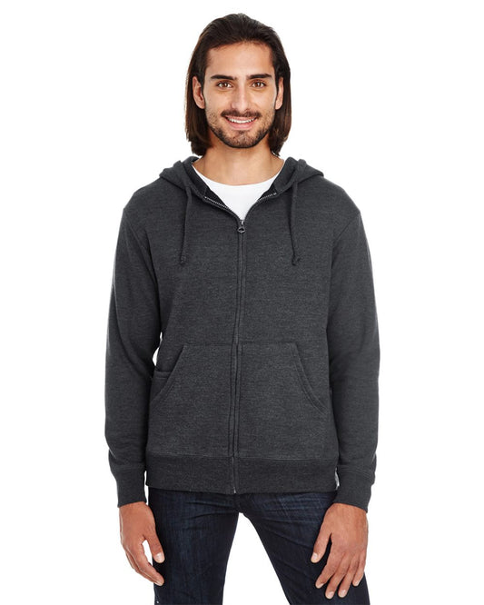 Unisex Tri-Blend French Terry Full-Zip - 321Z