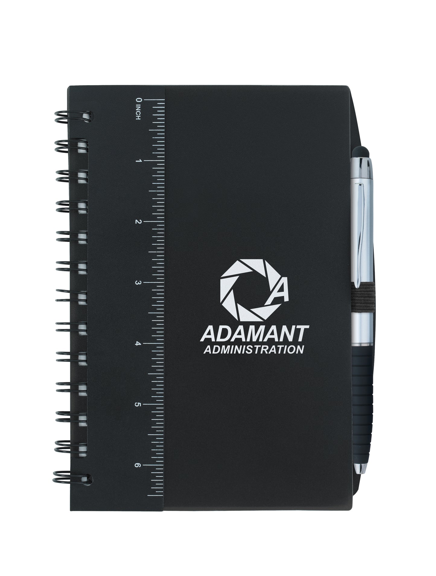 Good Value™ 5” x 7” Ruler Notebook with Flags and Stylus Pen
