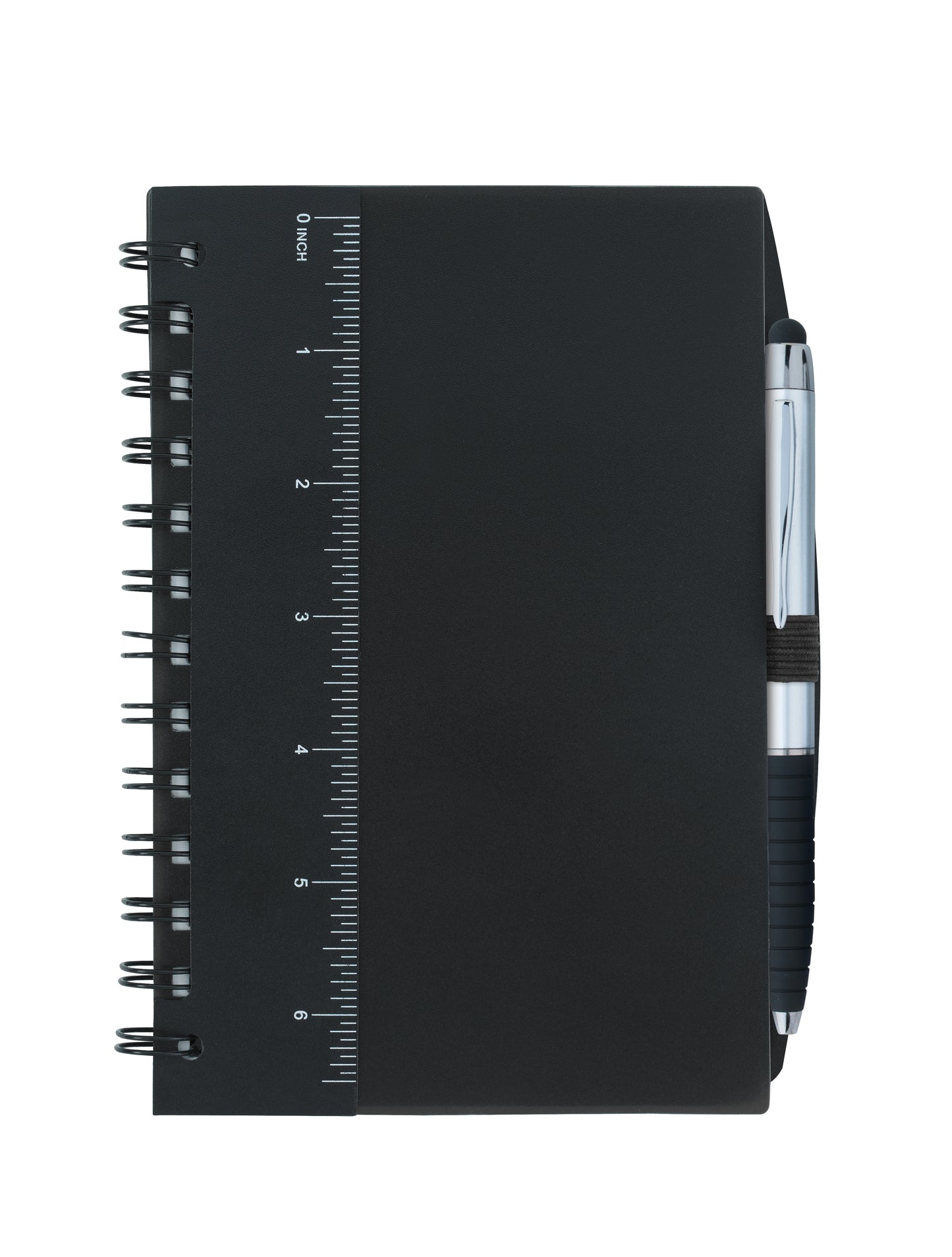 Good Value™ 5” x 7” Ruler Notebook with Flags and Stylus Pen