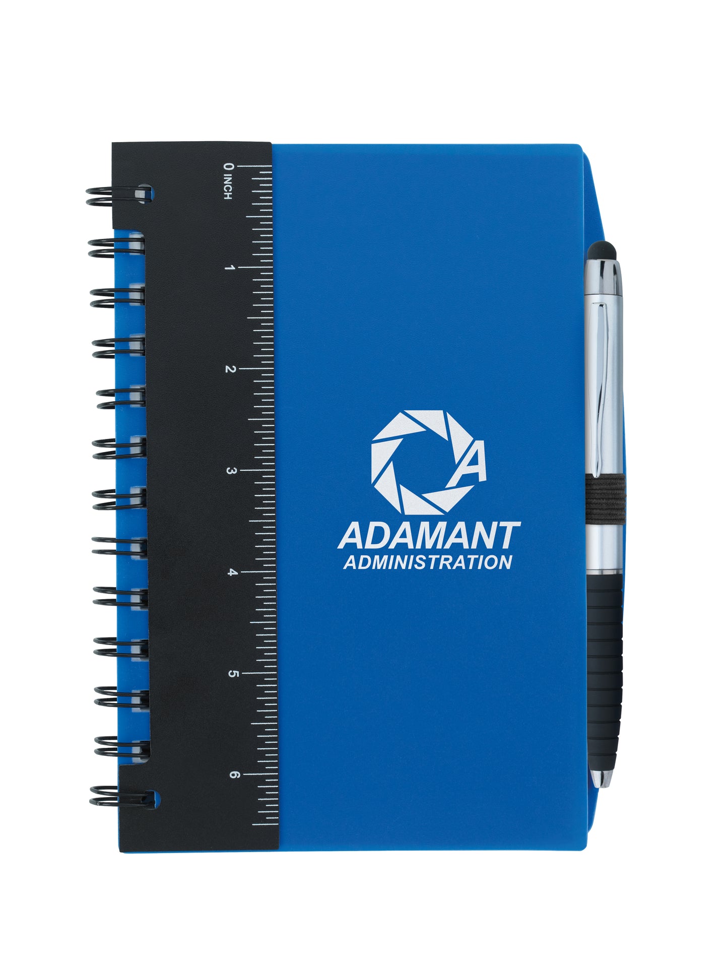 Good Value™ 5” x 7” Ruler Notebook with Flags and Stylus Pen