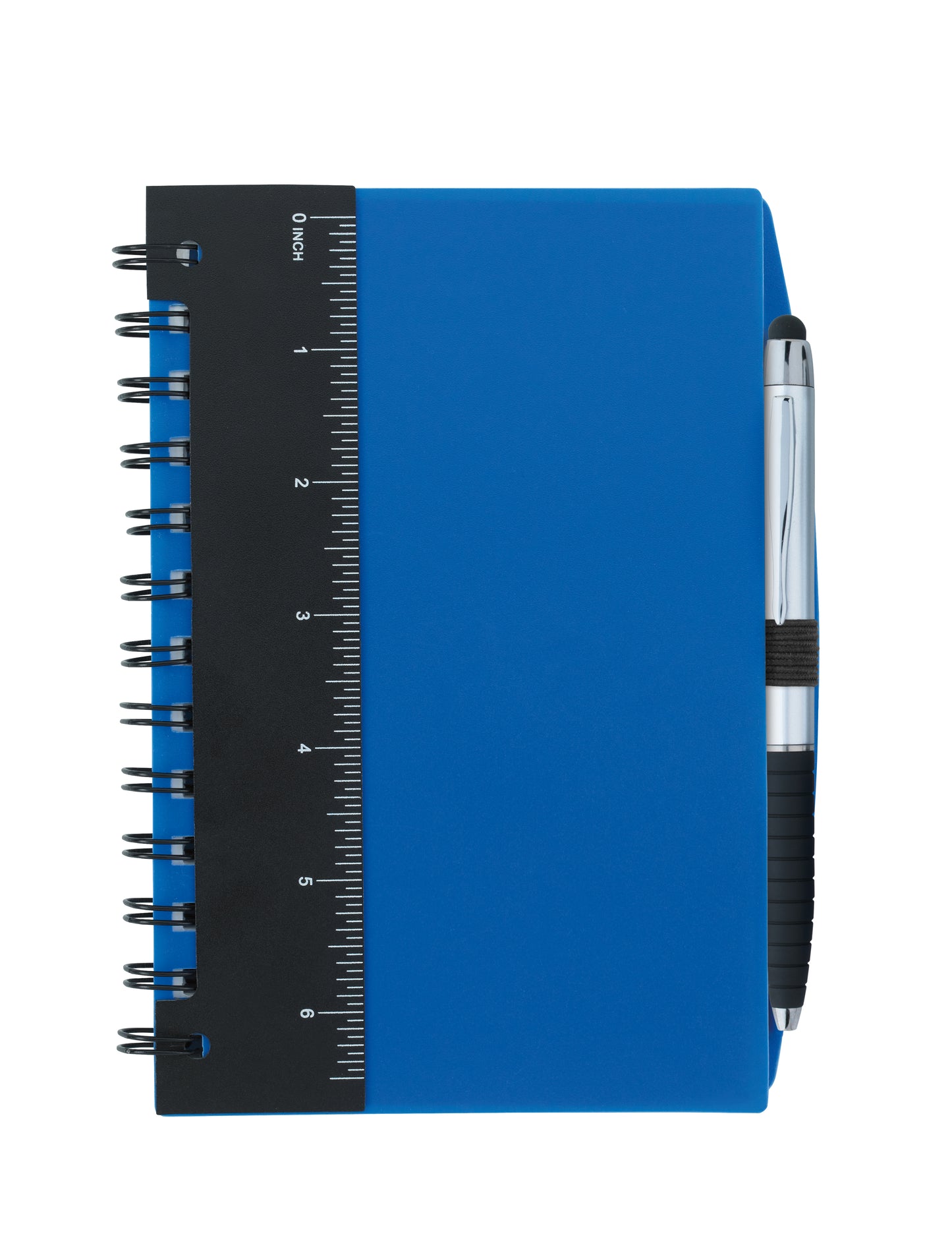 Good Value™ 5” x 7” Ruler Notebook with Flags and Stylus Pen