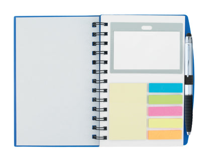 Good Value™ 5” x 7” Ruler Notebook with Flags and Stylus Pen