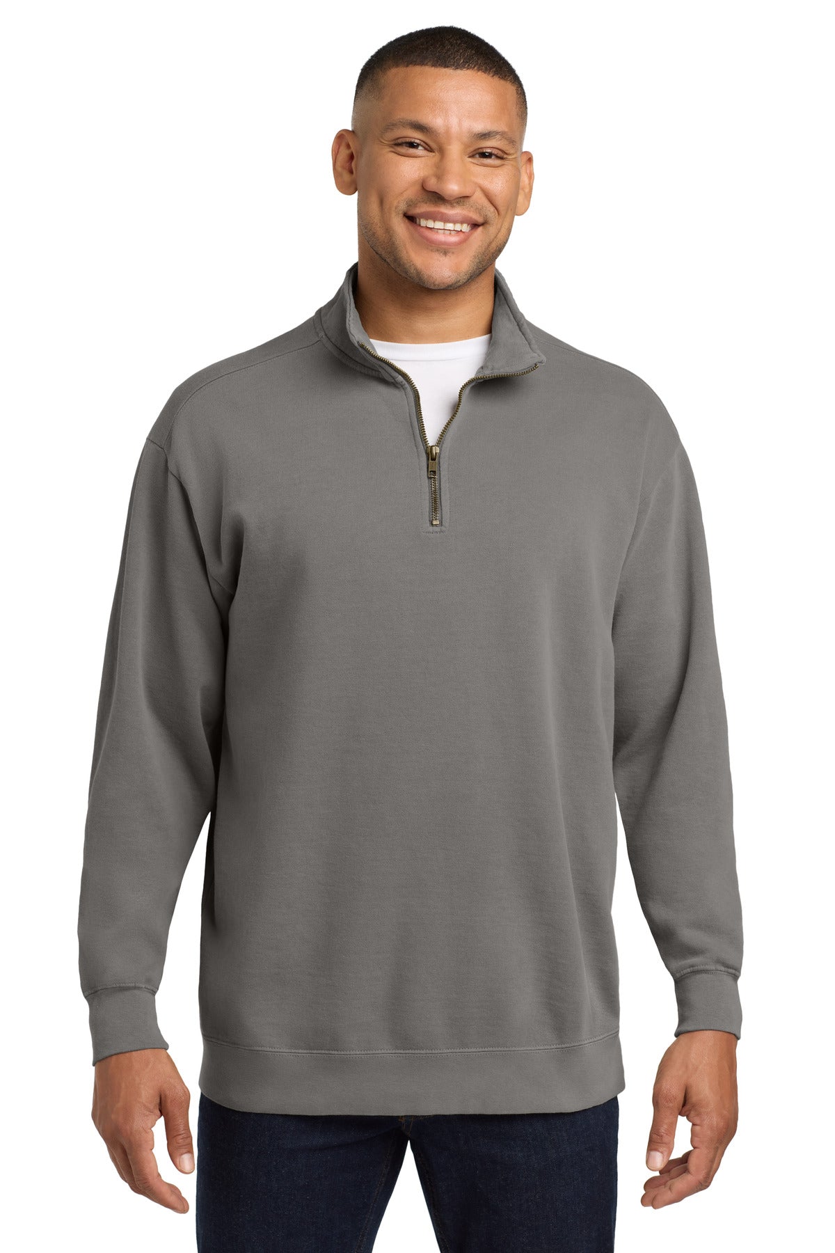 COMFORT COLORS Ring Spun 1/4-Zip Sweatshirt. 1580