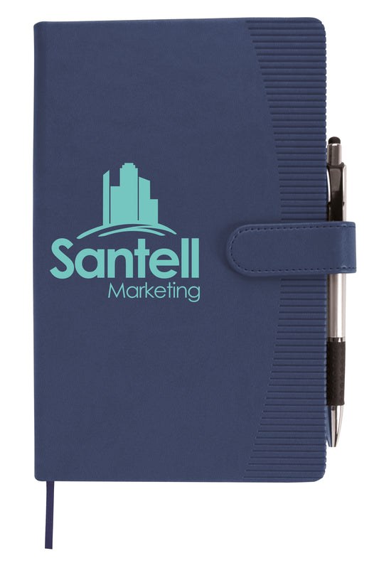 Good Value™ Striped Edge Journal