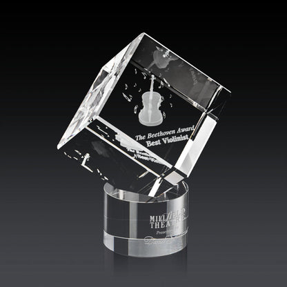 Burrill 3D Award on Marvel Base - Clear