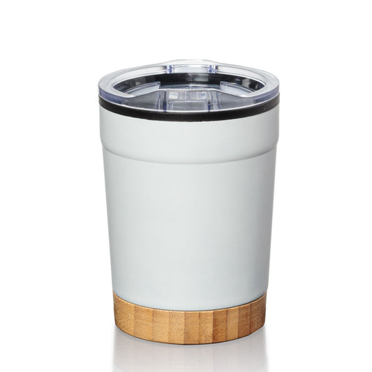 Eduardo Double Wall Tumbler w/Bamboo Base - 12oz