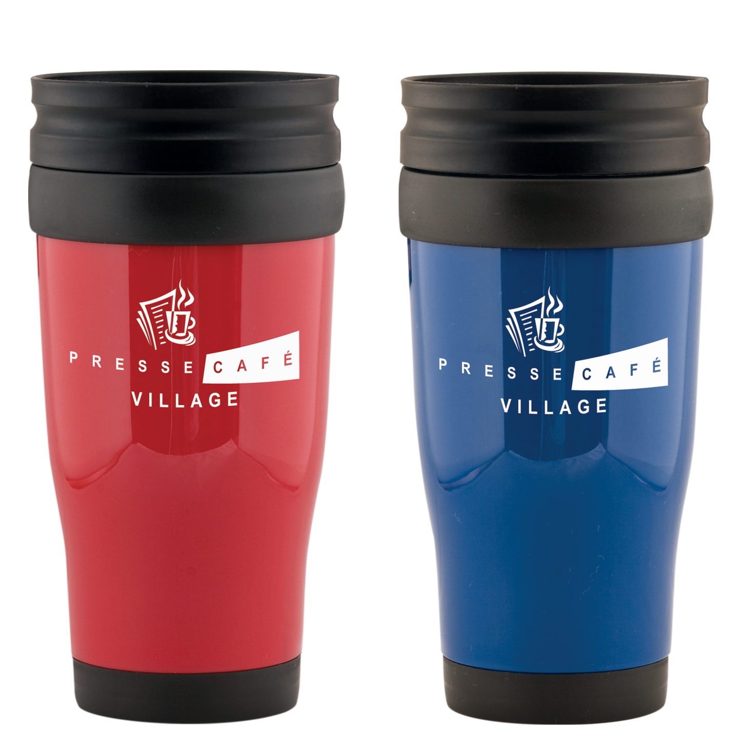 Blue 16 Oz Cafe Tumbler