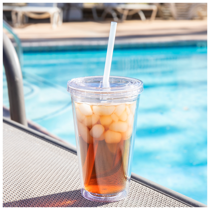 clear 16 oz spirit tumbler