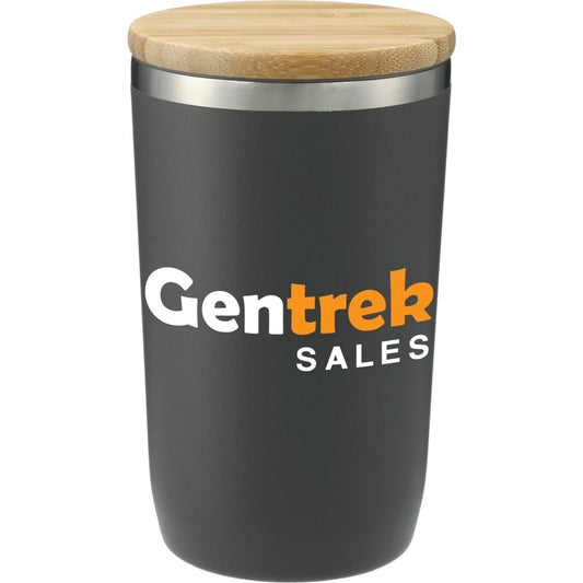 FSC® 100% Bamboo lid 14oz Brees Copper Vac Tumbler
