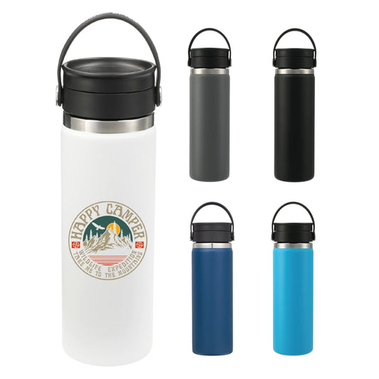 Black Hydro Flask® Wide Mouth With Flex Sip™ Lid 20oz