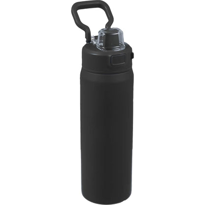 Front View of Black Canyon Recycled Stainless Steel Bottle 30oz