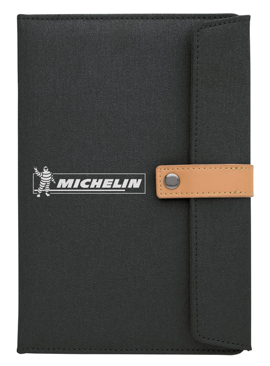 Good Value™ Two-Tone Journal with Leather Closure