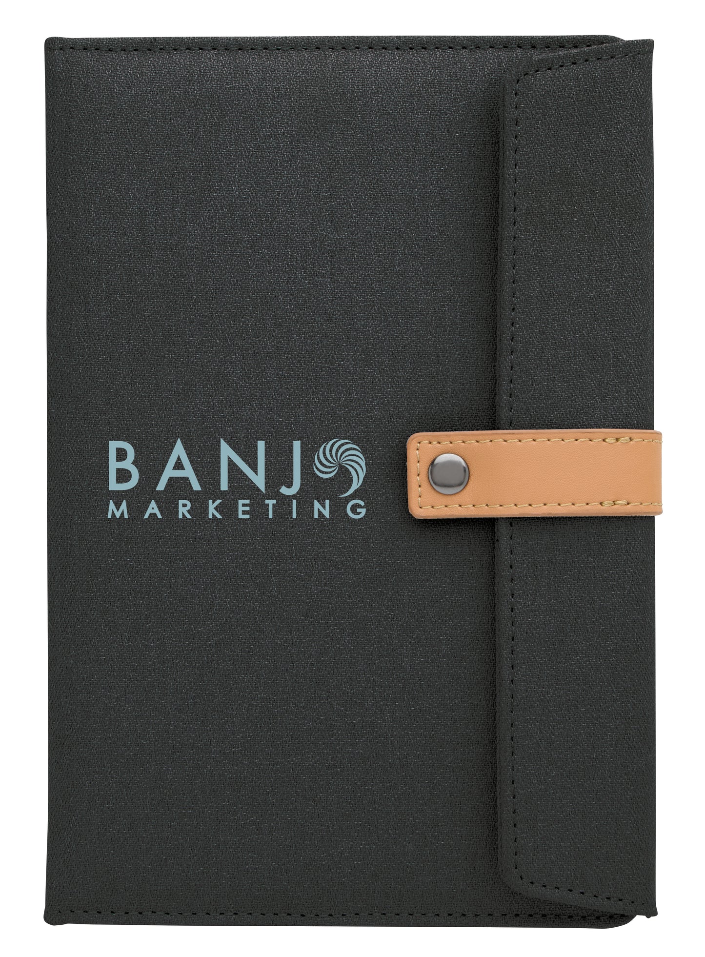 Good Value™ Two-Tone Journal with Leather Closure