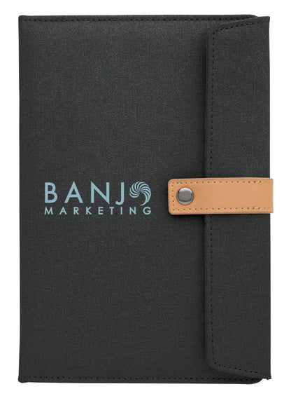 Good Value™ Two-Tone Journal with Leather Closure