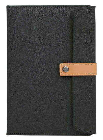 Good Value™ Two-Tone Journal with Leather Closure
