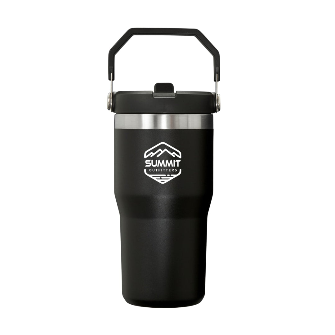 Black Stanley IceFlow™ Flip Straw Tumbler 20oz