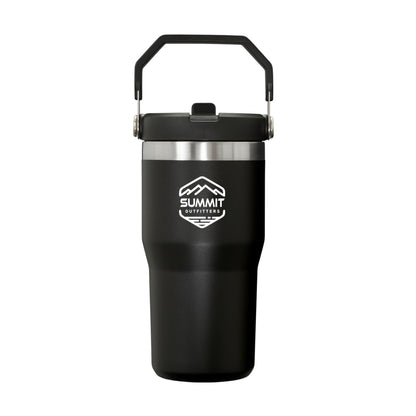Black Stanley IceFlow™ Flip Straw Tumbler 20oz