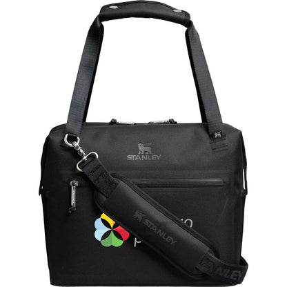 Front View of Black Stanley Julienne Midi 20 Can Cooler