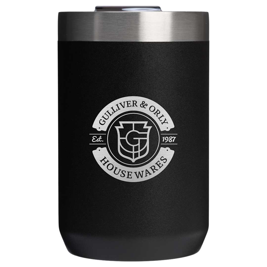 Front View of Black Stanley Everyday Camp Cup