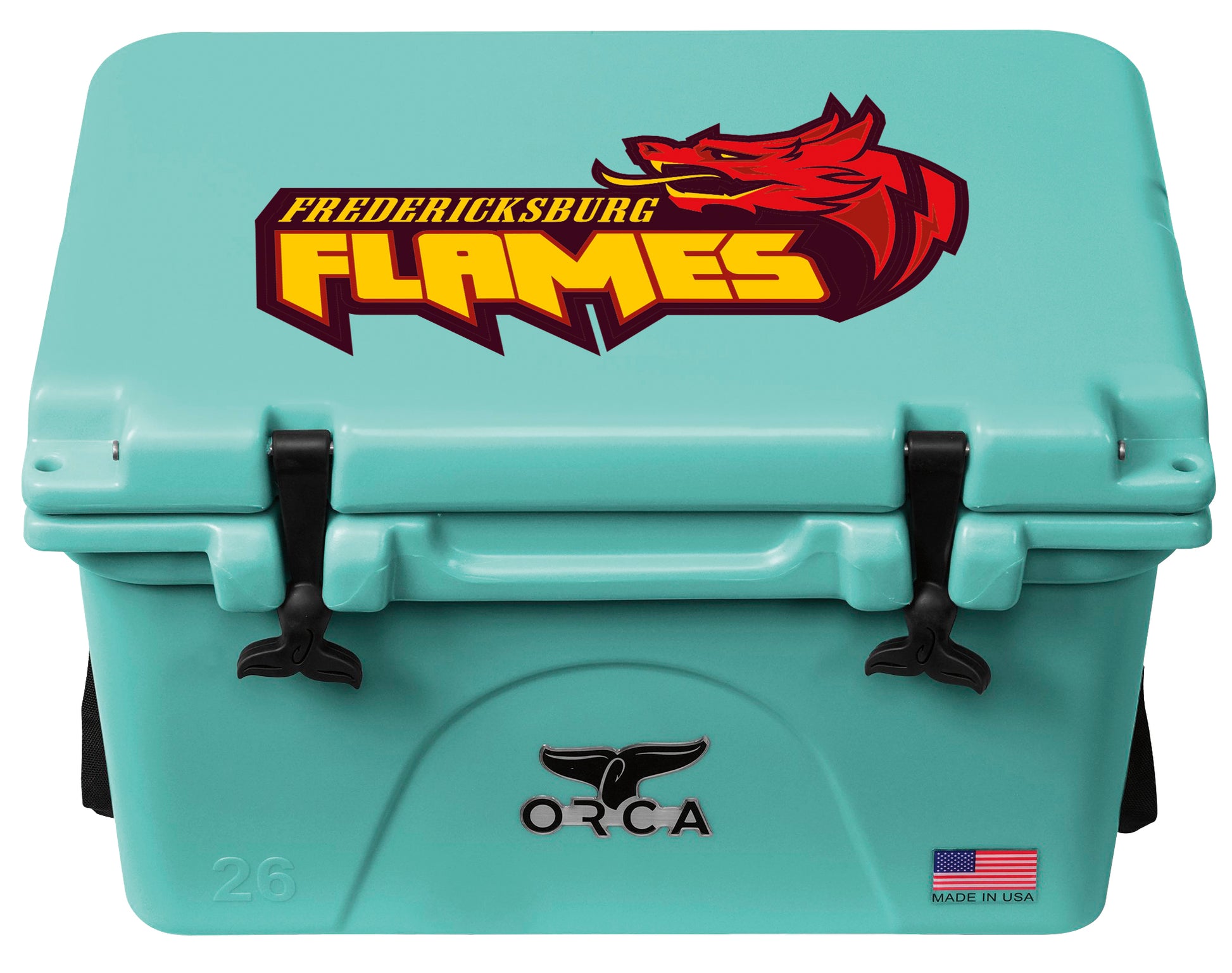 Front View of Sea Foam ORCA™ 26-Quart Cooler