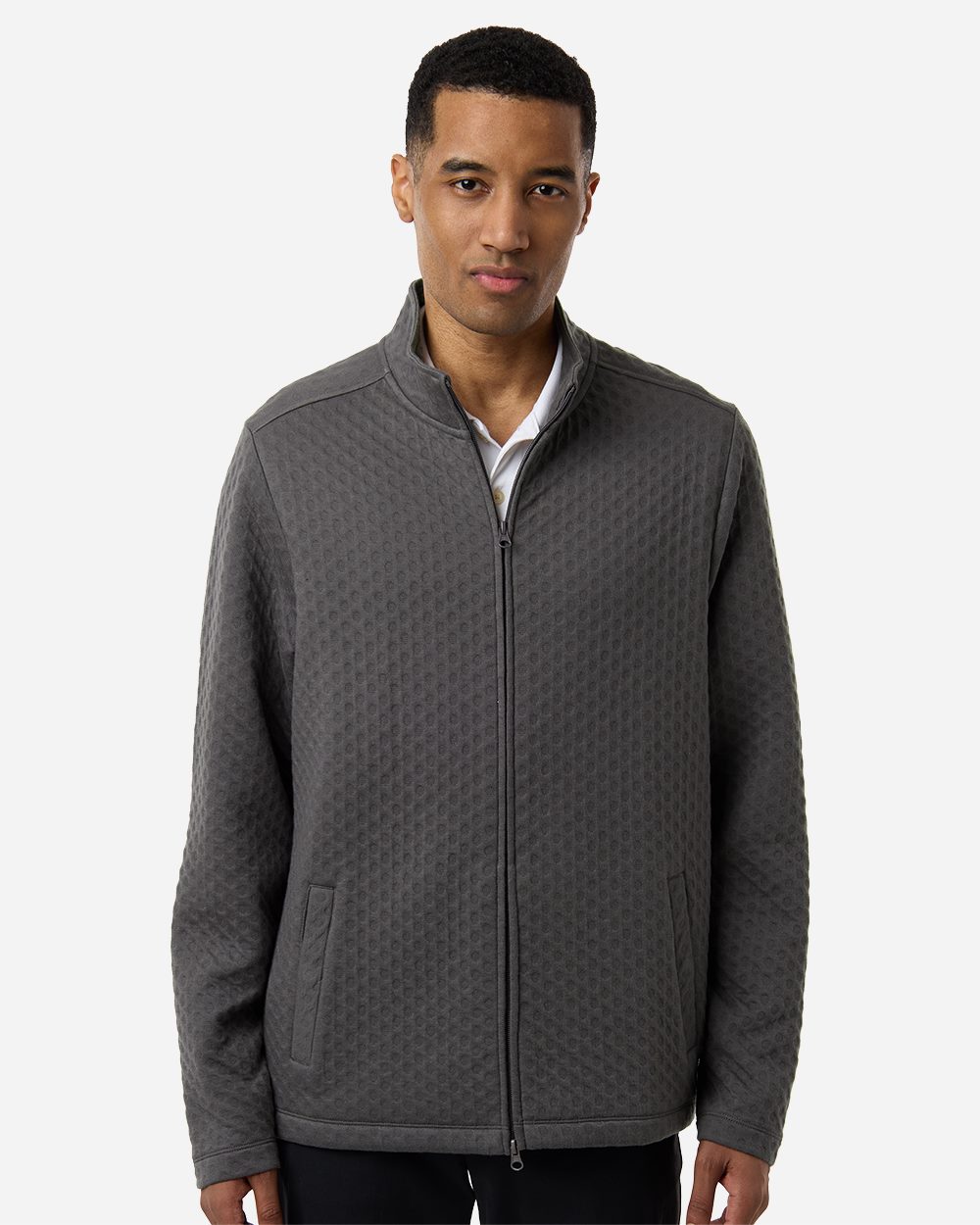 Men's Berkley Textured Full-Zip Jacket - DG740
