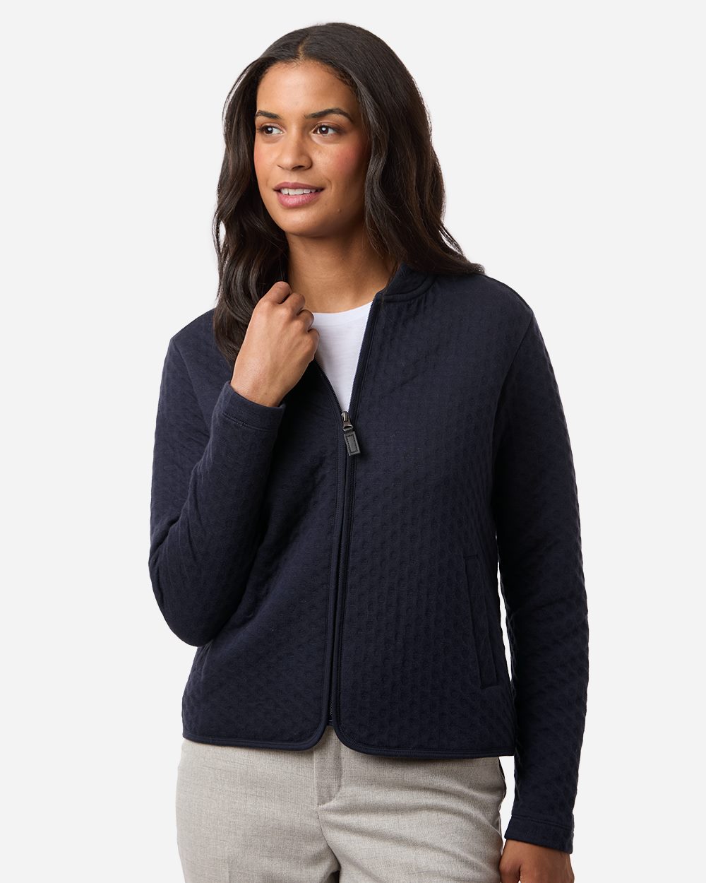 Women's Berkeley Textured Full-Zip Jacket - DG740W
