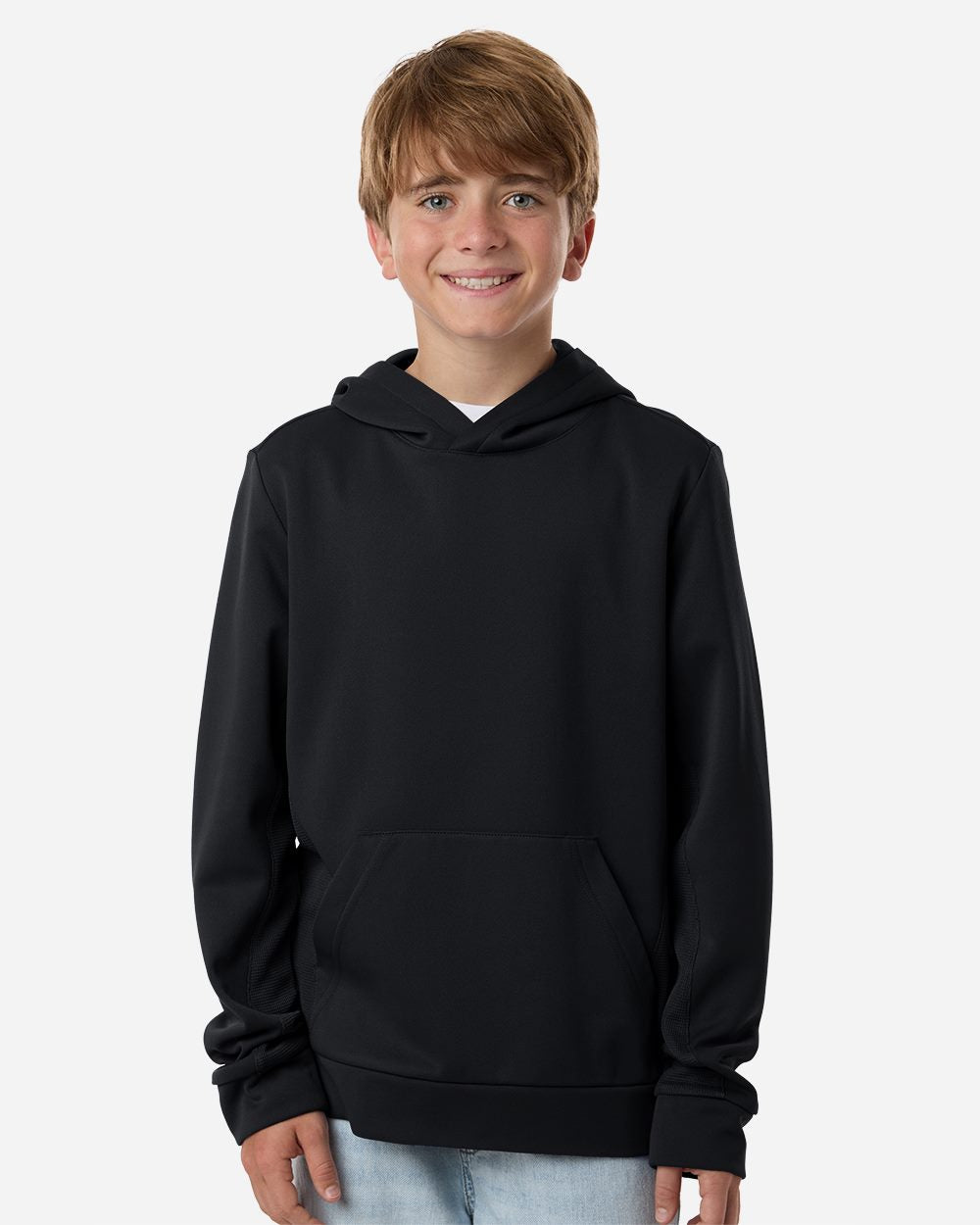 Youth Squad Hooded Tech Fleece Pullover - TT400Y