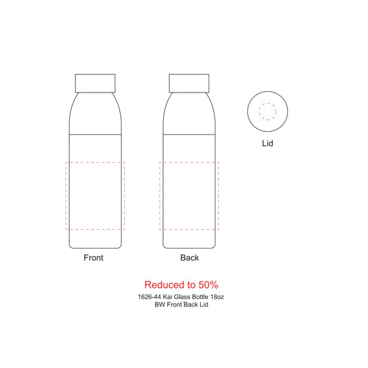 Kai Glass Bottle 18oz