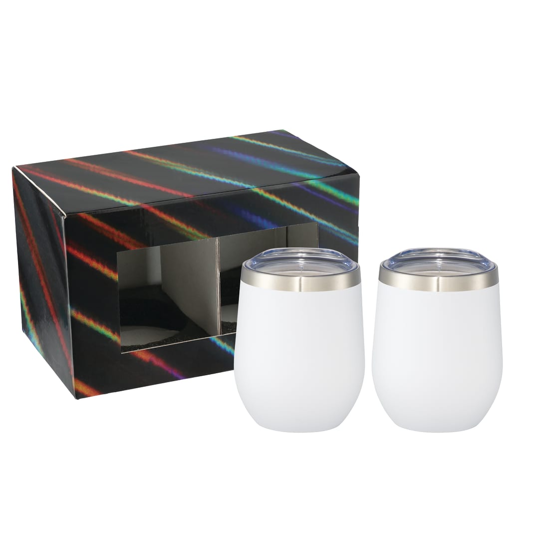 Corzo Cup 12oz 2 in 1 Gift Set