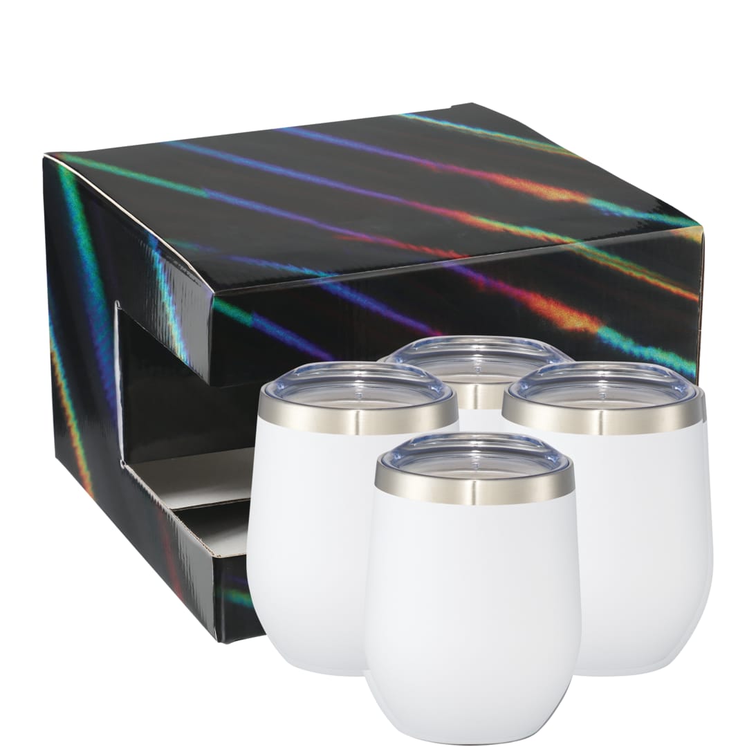 Corzo Cup 12oz 4 in 1 Gift Set