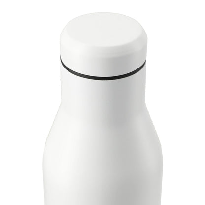 Front View of White CamelBak Wine Bottle 25oz