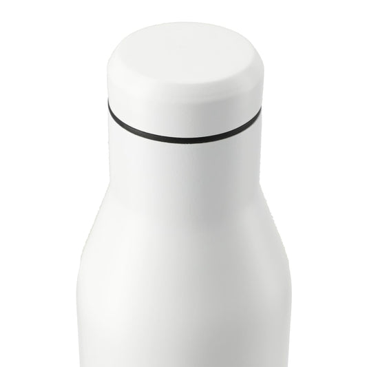 Front View of White CamelBak Wine Bottle 25oz