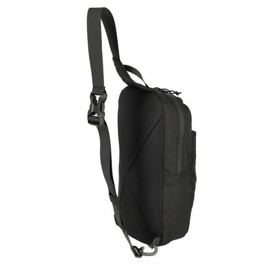 Front View of Black Camelbak Arete Light Sling Backpack
