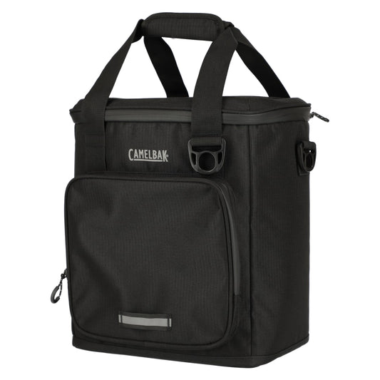 Front View of Black CamelBak Aspen 16 Can RPET Cooler