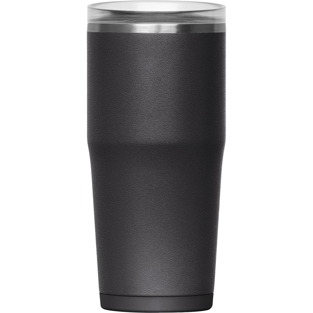 Front View of Black Camelbak Thrive Leakproof Tumbler 20oz