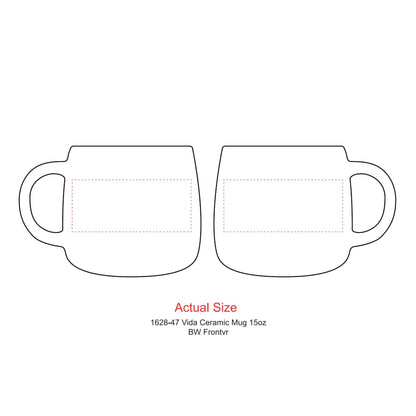 Vida Ceramic Mug 15oz