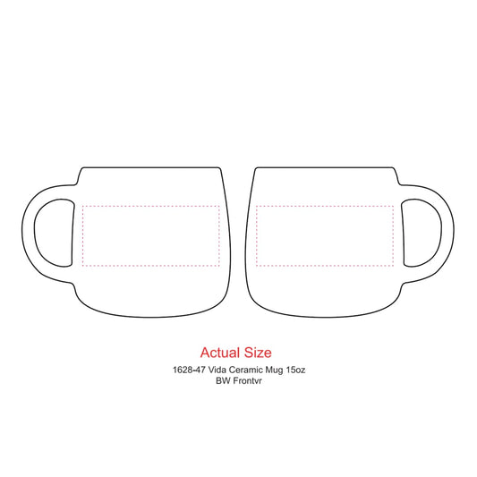 Vida Ceramic Mug 15oz