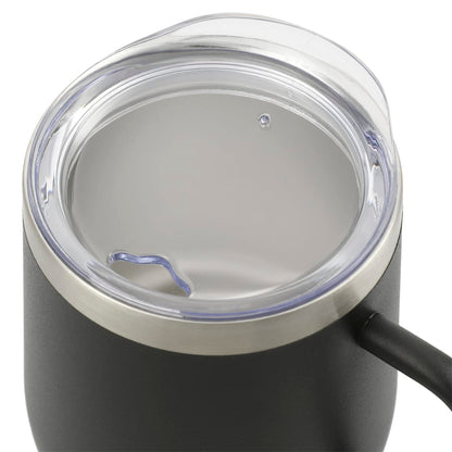 Front View of Black Brew Copper Vacuum Insulated Mug 12oz