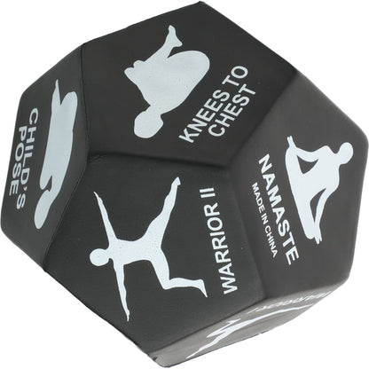 Black Yoga Dice
