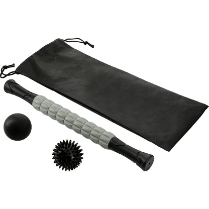Black Oasis 3 Piece Massage and Recovery Kit