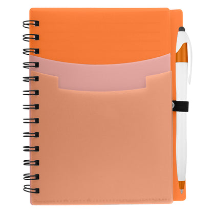 Tri-Pocket Notebook & Pen