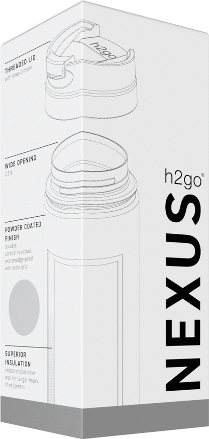 matte black 16.9 oz h2go nexus - powder