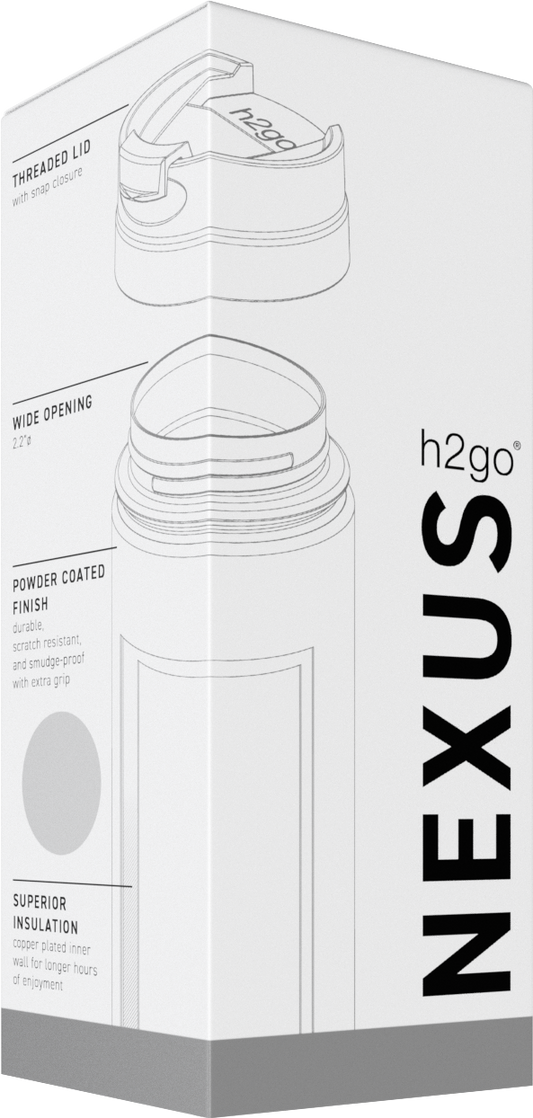 matte black 16.9 oz h2go nexus - powder