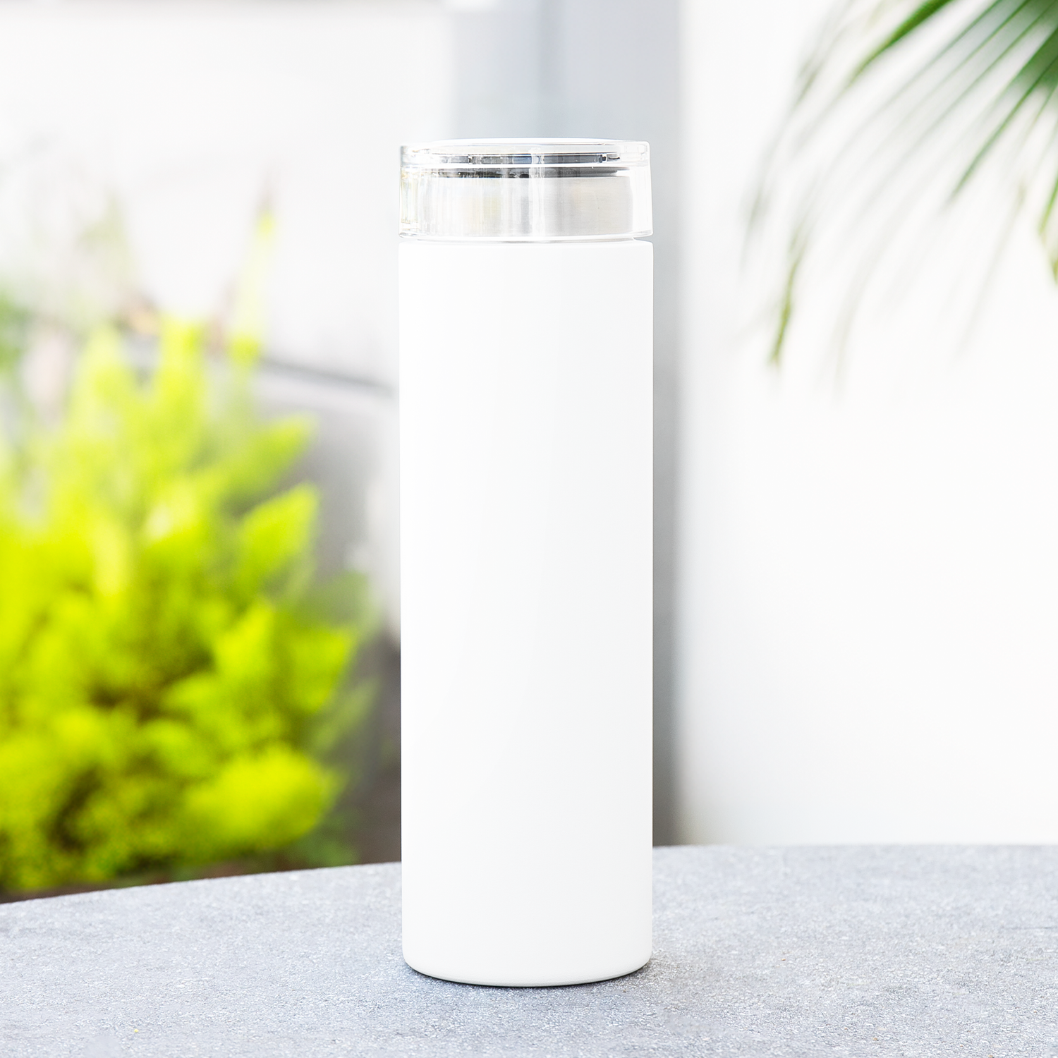 matte white 16.9 oz h2go rocket