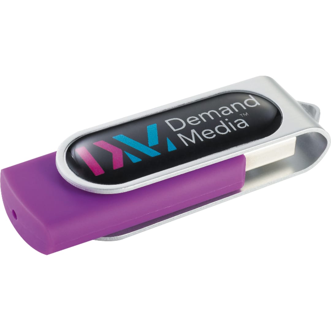 Domeable Rotate Flash Drive 1GB