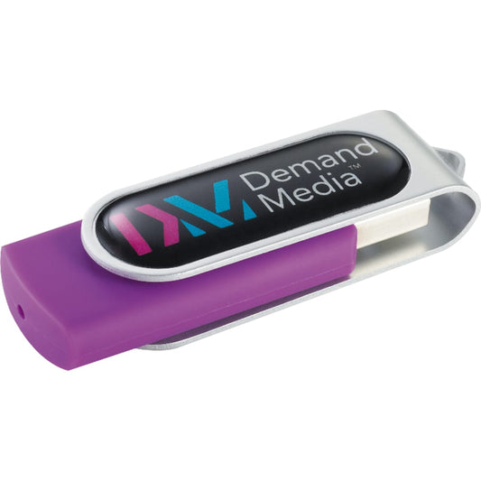 Domeable Rotate Flash Drive 1GB